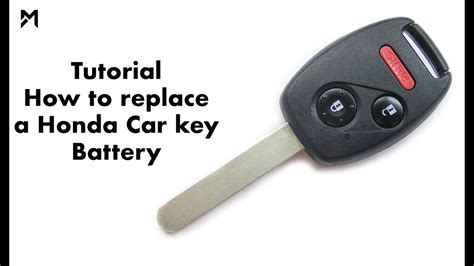 honda jazz car key battery type|How to Replace a Honda Key Battery .